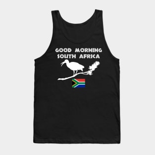 South Africa Hadeda Funny Alarm Tank Top